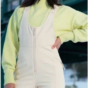 Haldays Isabel Soft Shell Bib Pant in Oat Milk